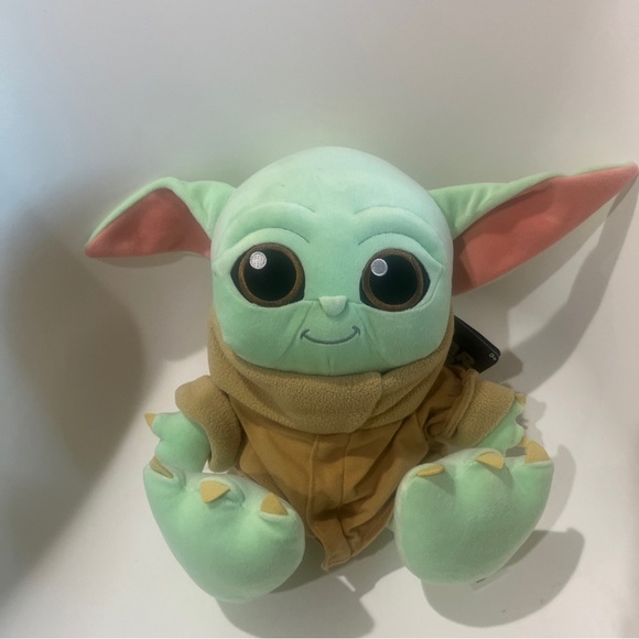 Disney Other - Disney Star Wars The Mandalorian Grogu Baby Yoda Big Feet Plush Toy